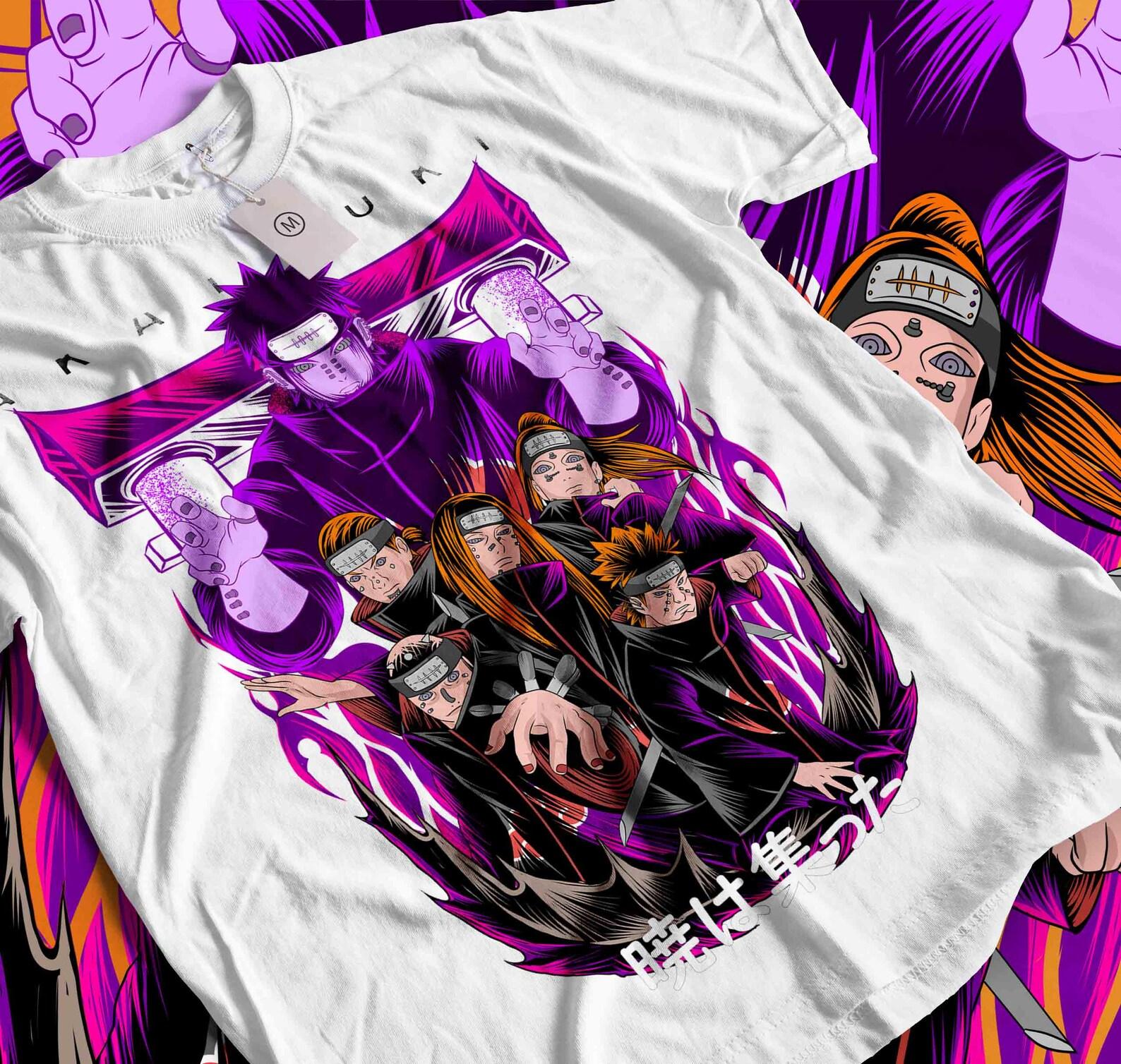Vintage Anime T-Shirt, Japanese Manga Graphic Tee, Unisex anime L