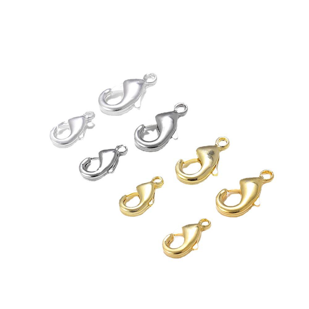 14K Gold erhaltender Karabinerverschluss für 18K Gold gefüllte Armbänder & Halsketten - DIY Schmuckzubehör