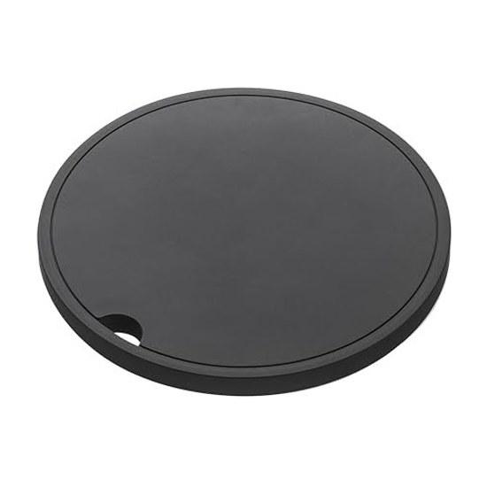 Yamazaki Silicone Pot Holder Round Black Approximately W16D16H1cm Tower Heat Resistant 2955