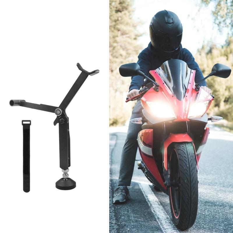 Motorcycle Rear and Front Wheel Stand Lift Trail Stand Easily And Practical Foldable Lifting Frame Stable Swingarm Lift
