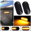 2PCS Car Fender Turn Signal Light LED Dynamic Side Marker Flash Side Side Light for SEAT Ibiza 6L Cordoba Toledo Leon MK1 MK2