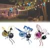 Solar Bee Lights Outdoor, Hanging Solar Bee Lights For Outside For Patio Yard Pathway Backyard Balcony Porch Housewarming Gifts
