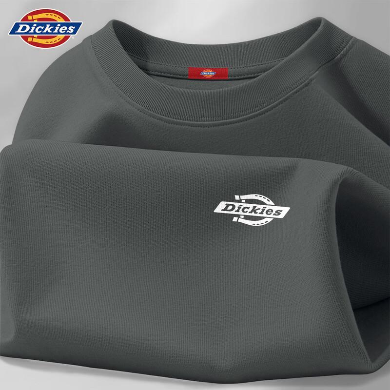 Мужская хлопковая футболка Dickies 2026, тяжелая, свободного кроя M