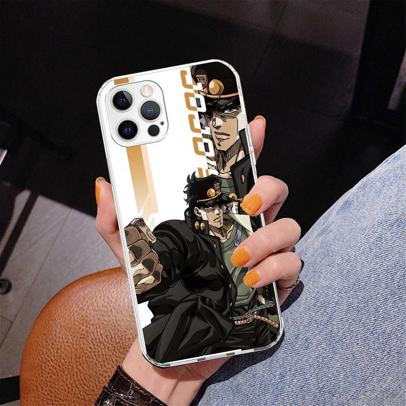 JoJo Bizarre Adventure Anime Phone Case For iPhone 17 Air 16 Pro Max 16E 15 + 14 Plus 11 12 13 Mini 7 8 SE Gift Print Cover Fund