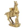 Horse Statue Hand Crafted Wealth Symbolize Standing Horse Statue Real Look Brass Horse Sculpture