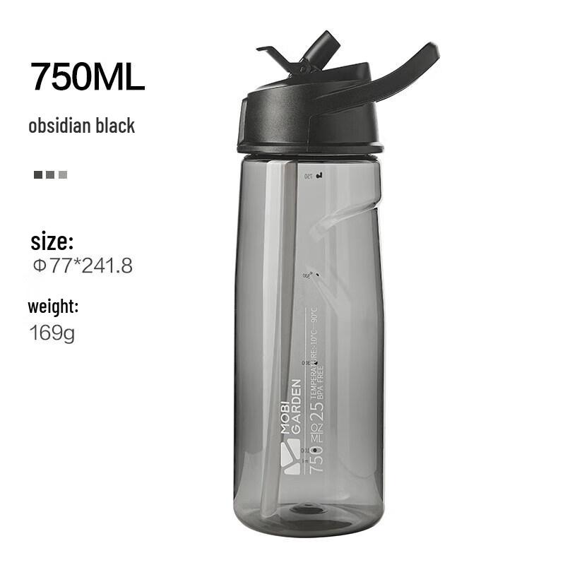 Mobi Garden Portable Sport Straw Cup 750ML