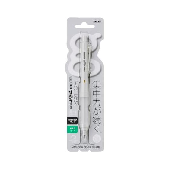 Mitsubishi Pencil Uni Alpha Gel Switch 0.3mm Grey M31009GG1P.23