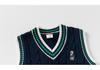 Autumn/Winter Boys' British Style V-Neck Thick Knit Cotton Yarn Sweater Vest
