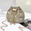 Luxury  Bucket Bag  Chain Shoulder Crossbody Bag For Women Personality Versatile Temperament Shoulder Bag