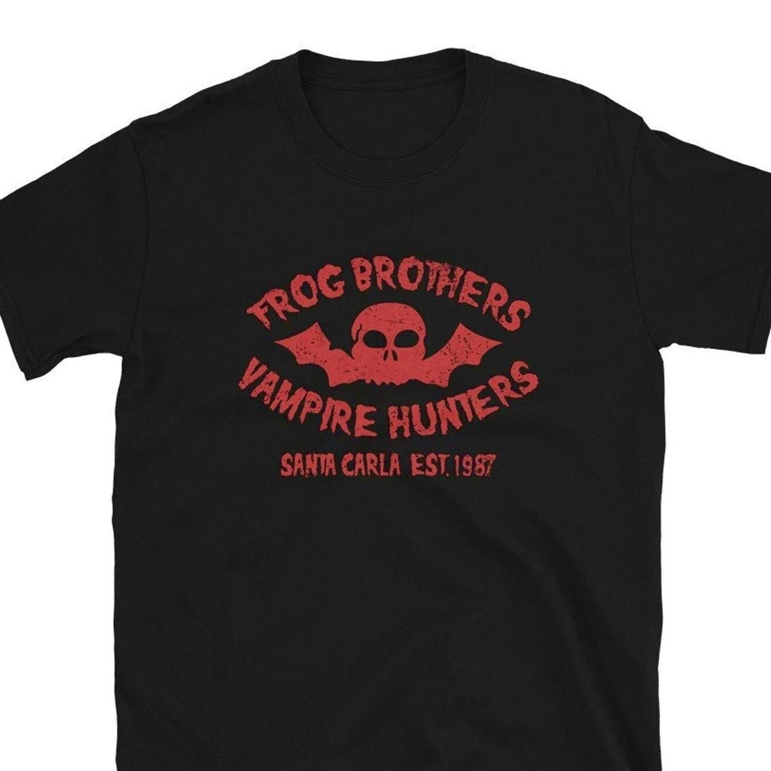 Lost Boys Frog Brothers T-Shirt: Santa Carla Vampire Hunters, 80s Horror Movie, Unisex Shirt M
