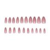 30PCS Gentle Nude Pink Fake Nails Charming Comfortable to Wear Manicure Nails for Manicure Lovers and Beauty Bloggers