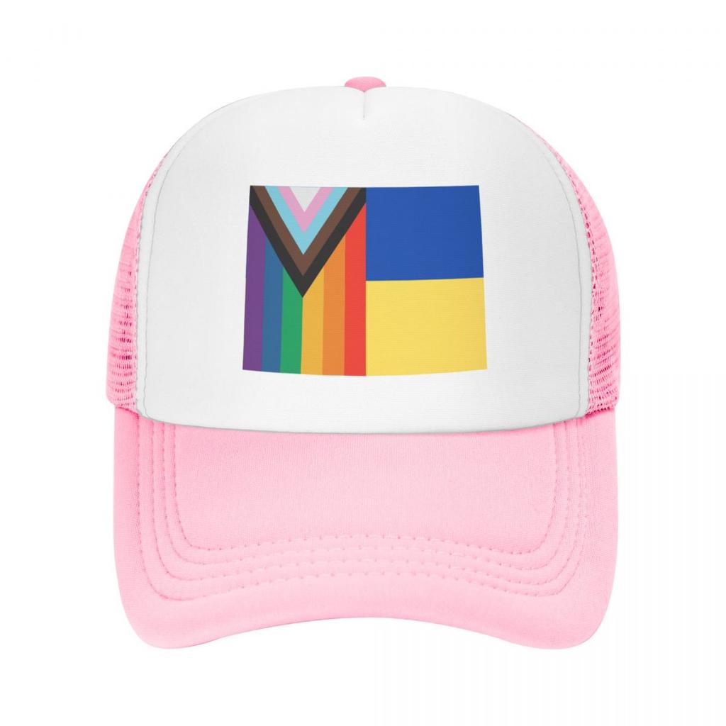 Queer / LGBTQIA Ukrainian Pride Baseball Cap Luxury Brand Visor Unisex Cap Women'S