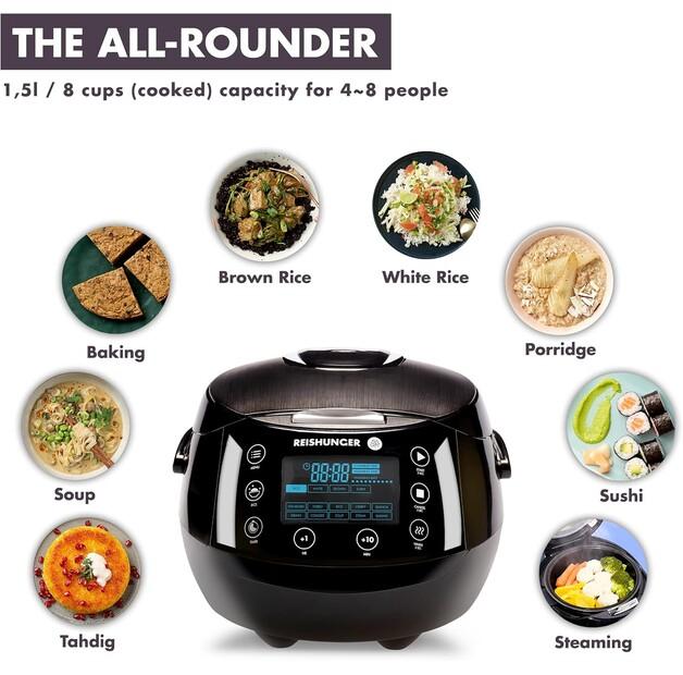 Rice Cooker Reishunger Digitaler, Black (1376)