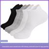 Unisex Breathable Cotton Running Socks - Sweat-Absorbent Mesh Design for Sports