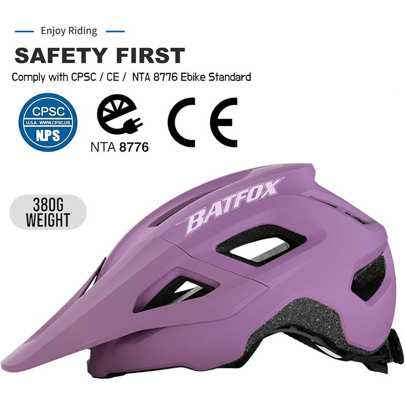 Casque de vélo, Casque de VTT Casques pour Hommes Femmes Adultes Jeunesse