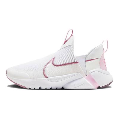 Flex Plus Comfortable Fit Mesh Durable Breathable Support Low Top Running Shoes Kids Running Shoes White Pink DV8999-100