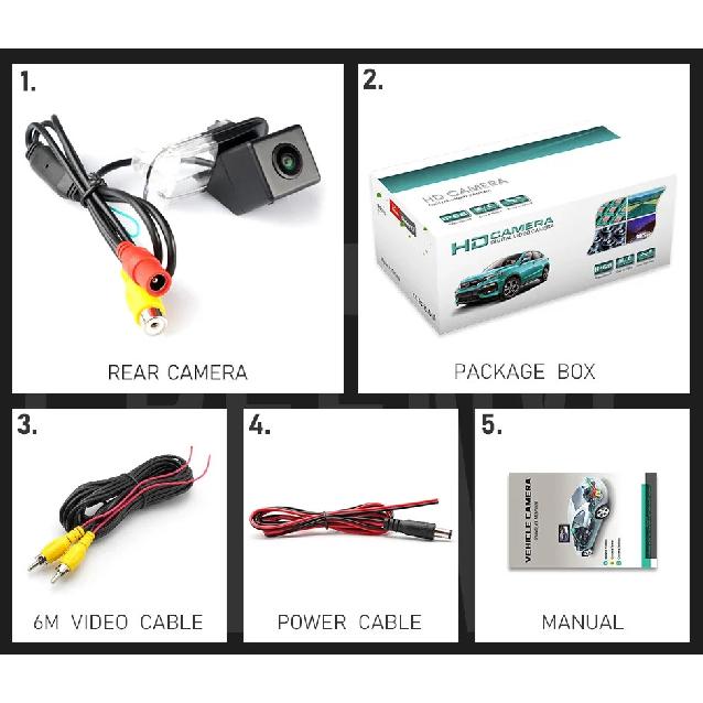 GreenYi Rear View Camera Car Reverse Parking Monitor for Mercedes-Benz B200 W169 2008 2009 2010 2011 Car Backup Reversing Cam