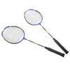 2Pcs Badminton Racket Carbon Alloy Ultra Light Sports Accessory for Training Competition