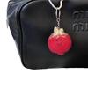 Handmade Pomegranate Wool Felt Bag Charm Keychain Ornament