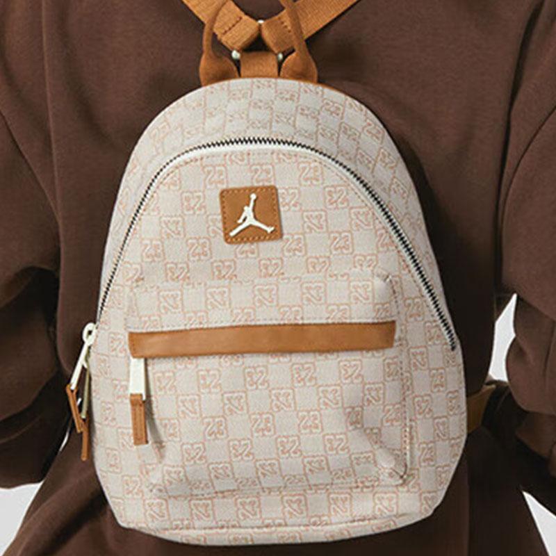 Jordan Polyester Backpack Regular Unisex Beige Jordan JD2413020TD-001