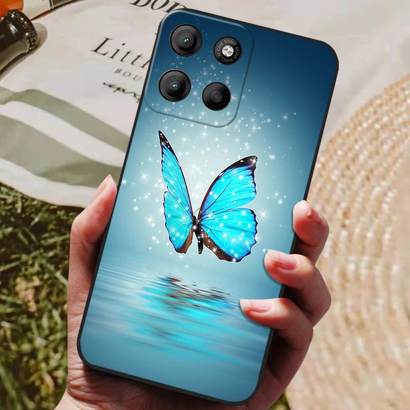 For Motorola Moto G15 Case MotoG15 Cover Funda Luxury TPU Shockproof Cartoon Silicone Phone Cover For Moto G15 G 15 4G Coque