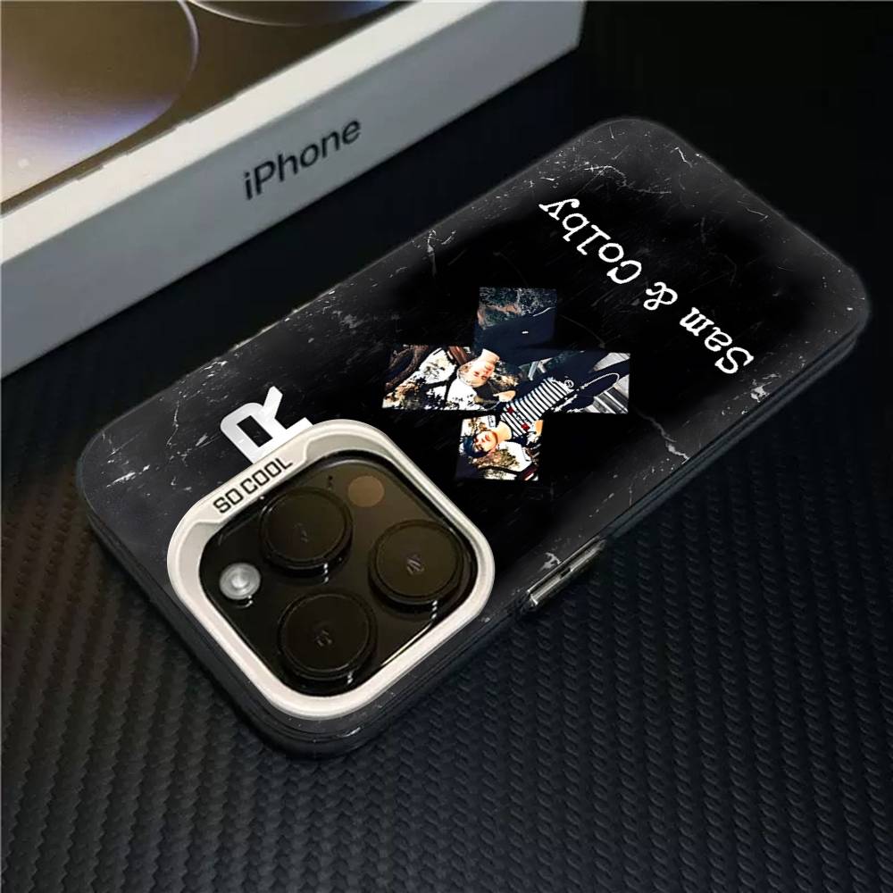 S-Sam And Colby XPLR Phone Case For IPhone 16 15 14 13 12 11 Pro Max 17 Plus Colorful Cover
