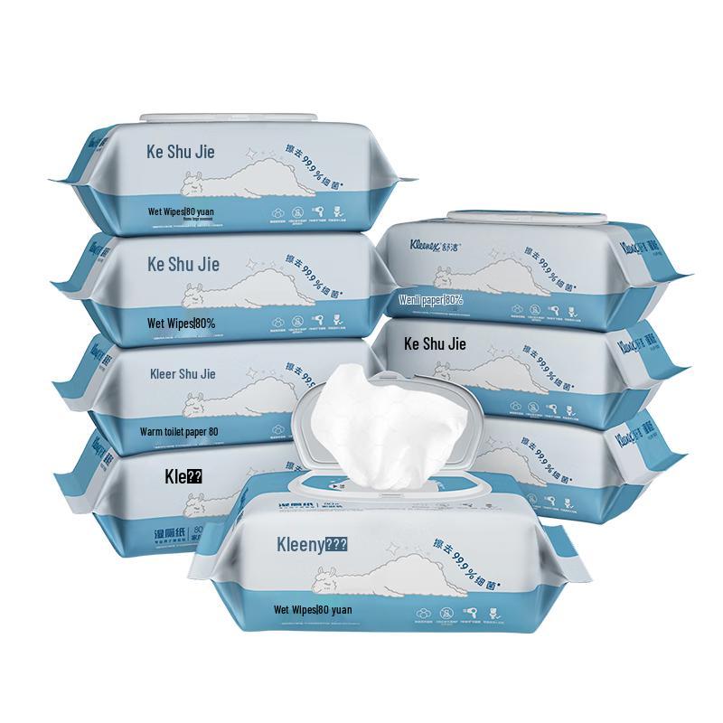 KLEENEX Spülbare feuchte Toilettentücher