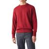 Levis Solid Color Crew Neck Raglan Slim Fit Long Sleeve Sweatshirt Men sweatshirt Red 21931-0048