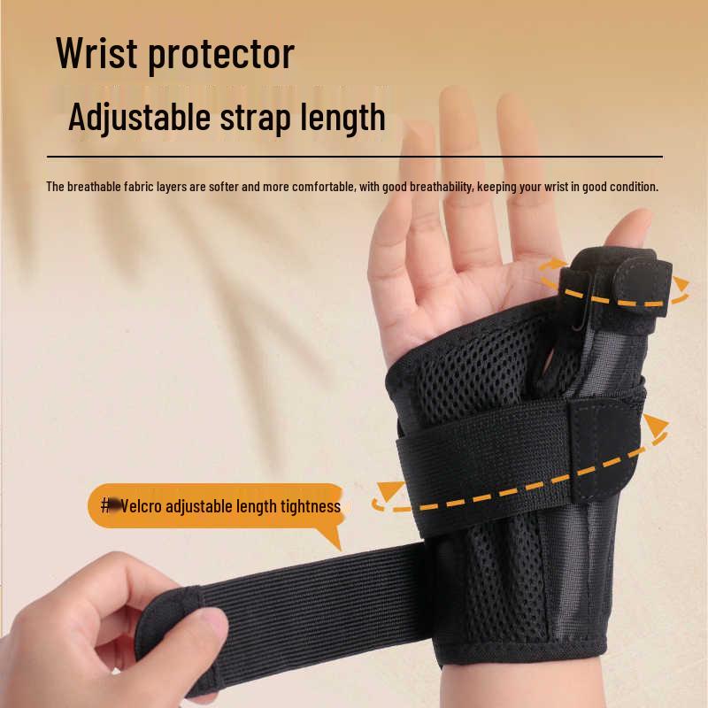 Universal Hair Dryer Thumb Guard: Comfortable, Breathable Wrist Support Glove for All Hair Dryers