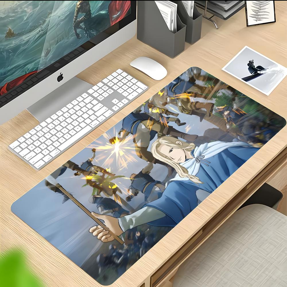 Episches Historisches Anime Die Heroische Legende Von Arslan Mauspade Dick Genähte Kante Gaming-Mauspad Große Rutschfeste Schreibtischmatte
