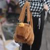 Plush Capybara Capybara Plush Backpack Big Capacity Capybara Plush Bag  Unisex