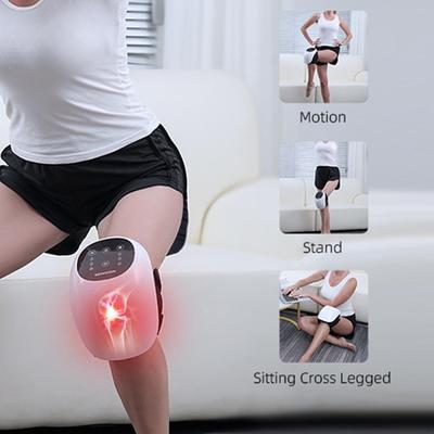 Cordless Knee Massager 3 Vibration Modes LED Touch Screen Timer Function Easy To Use Relaxing