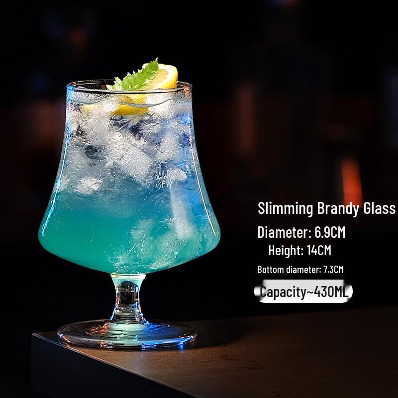 Japanese Heat-Resistant Collins Cocktail Glass
