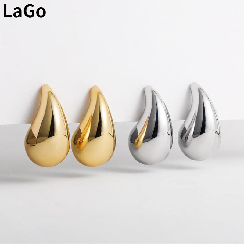

ChimJewelry-Boucles d oreilles en forme de larme légères pour femmes et filles, стиль populaire, trois Tailles, аксессуары плавники, cadeau, offre