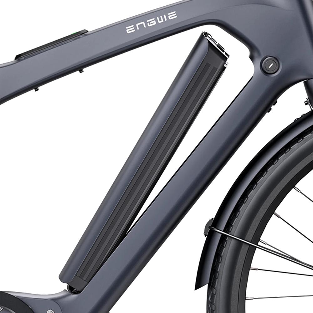 Engwe N1 Pro Carbonfaser Elektrofahrrad 250W, Herausnehmbarer Akku, Hydraulische Bremsen, Shimano 7-Gang, IPX5, 700C×42C Reifen City Pendler E-Bike Pedelec