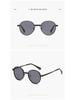 2058 Retro Small Round Frame Metal Sunglasses for Women