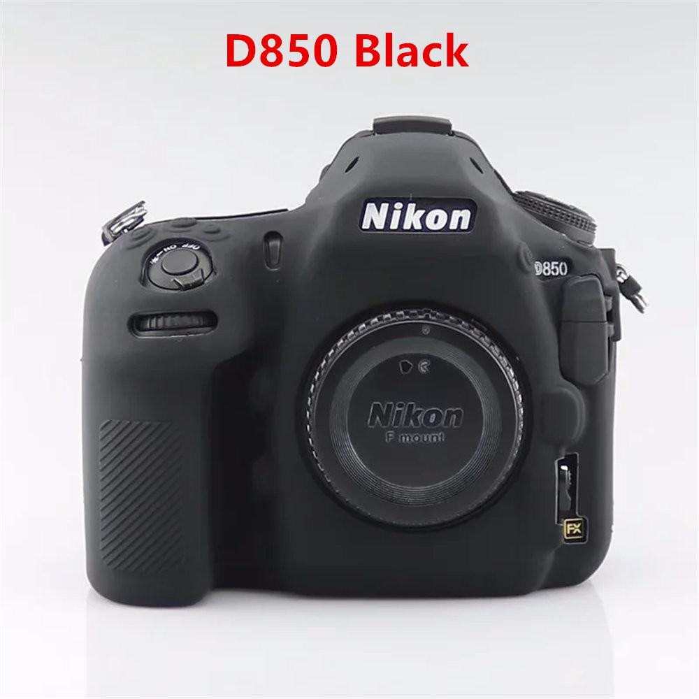 Soft Silicone Armor Camera Bag Case For Nikon D750 D780 D810 D850 D3200 D3300 D3400 D3500 D5100 D5200 DSLR Cover Body Skin