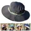Color Matching Bucket Hats Korean Style Quick-drying Caps Stylish Sun Caps  Travel Use