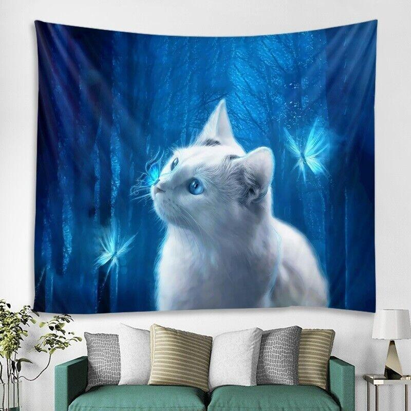 tapestry on the wall 75x100 чёрный