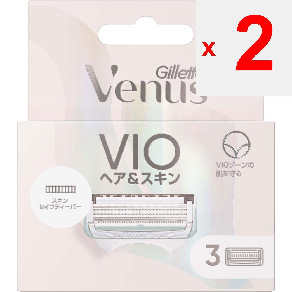 P&G Japan Holicí strojek Venus VIO s 3 náhradními břity Náhradní břity pro ženy Dámské holicí strojky Návod k použití] Tento holicí strojek je určen k použití na jemné