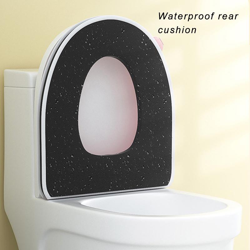New Toilet Seat Four Seasons Universal Household Toilet Cover Summer Toilet Cushion Ring Pad Waterproof Zipper Bathroom Toilet