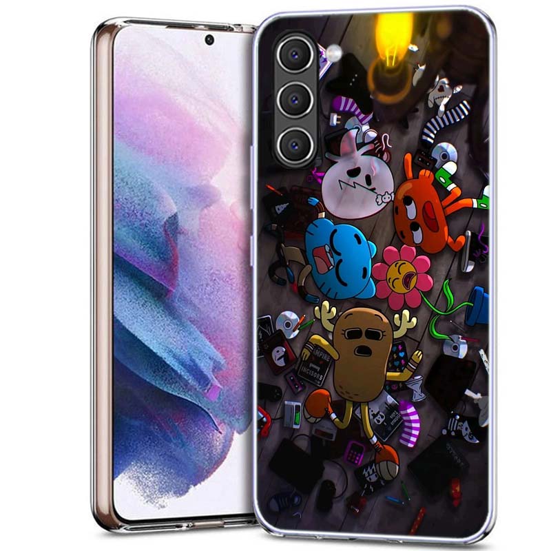Cartoon The Amazing World of Gumball Phone Case for Samsung A16 A26 A36 A56 A17 A37 A57 A07 A06 A02S A12 A22 A32 A52S A72 Galaxy