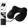 U-Shaped Inflatable Travel Pillow Hand Pressing Neckrest Pad Convenient Neck Support Cushion  Car