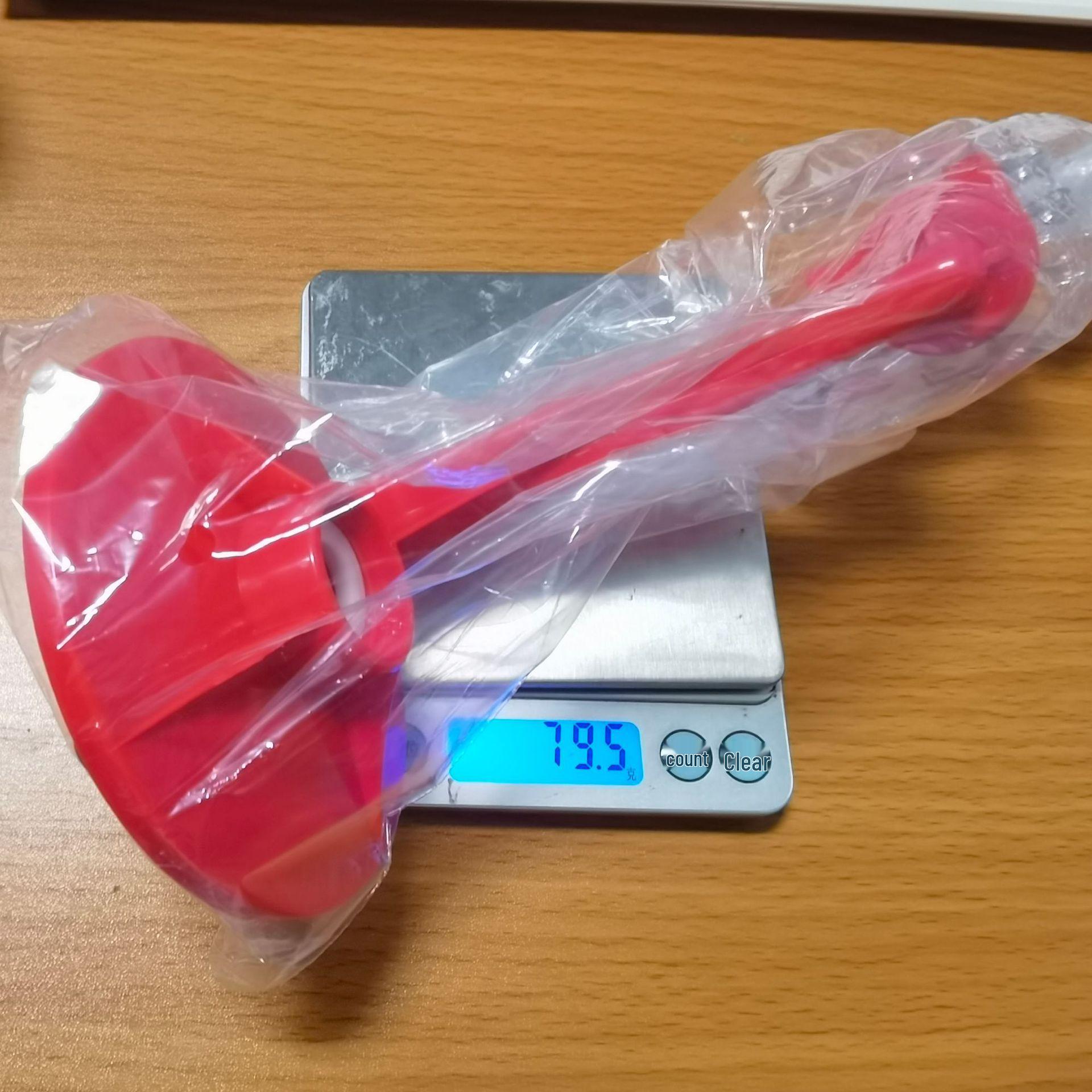 

Диспенсер для воды и напитков из бутылки для газировки первого поколения, с ручным прессом Bagged красный