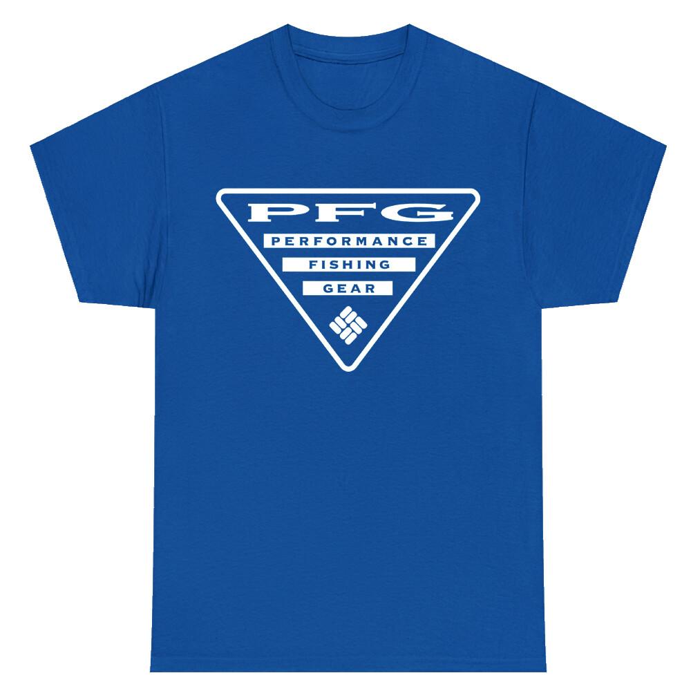 PFG Performance Fishing Gear Men s Royal Blue T-Shirt Size S 3XL S