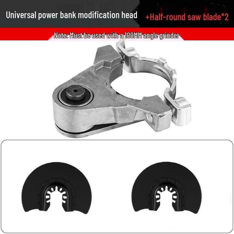Universal Angle Grinder Woodworking Attachment: Electric Trimmer, Chisel, and Cutting Machine Conversion Head.
