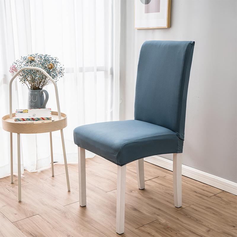 Solid Color Chair Cover Spandex Stretch Slipcovers Chair Chair Covers For Kitchen Dining Room Kitchen Wedding Banquet