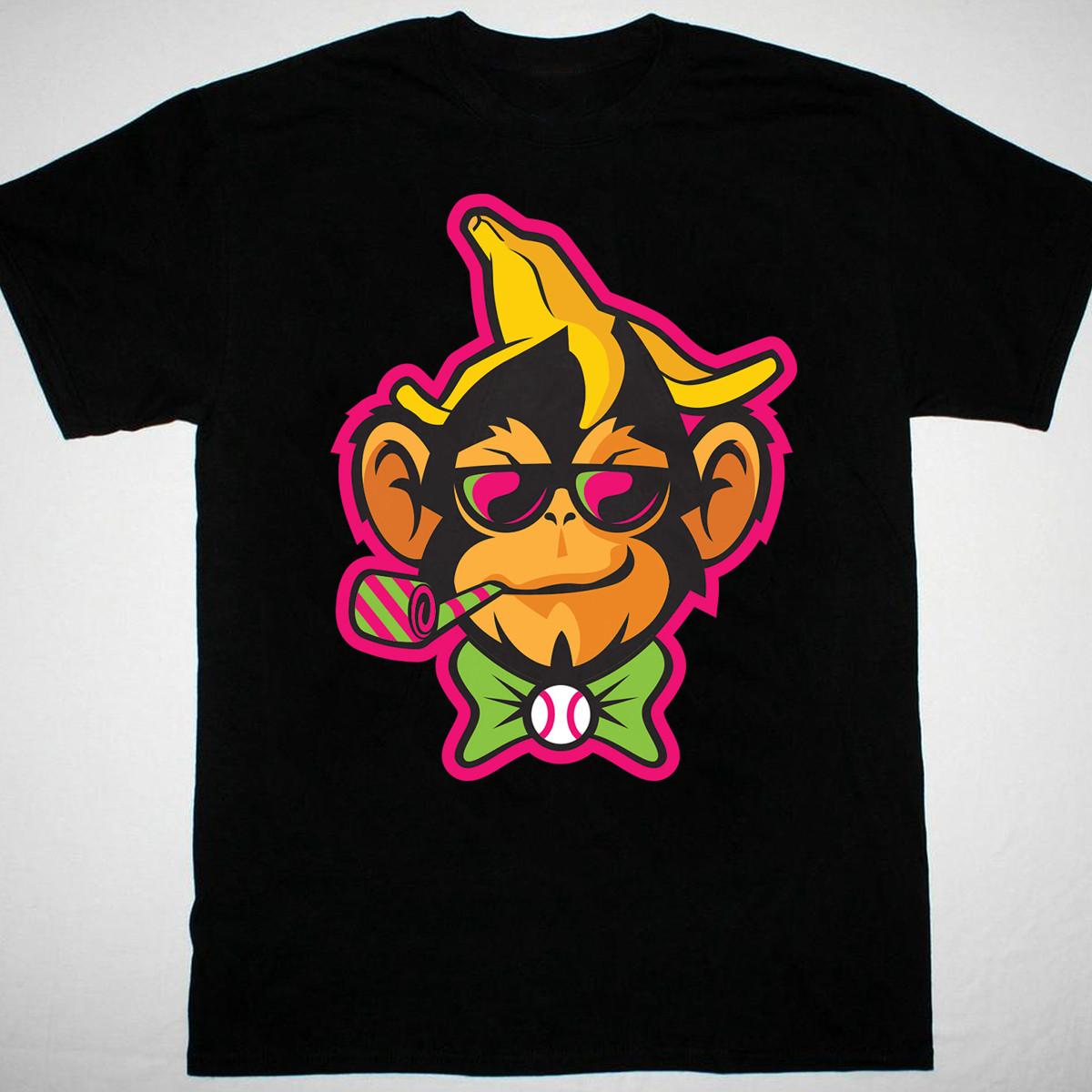 FUNNY Savannah Bananas Party Animals T-Shirt Mens Womens Tees Top Tee S to 5XL JJ4068 4XL
