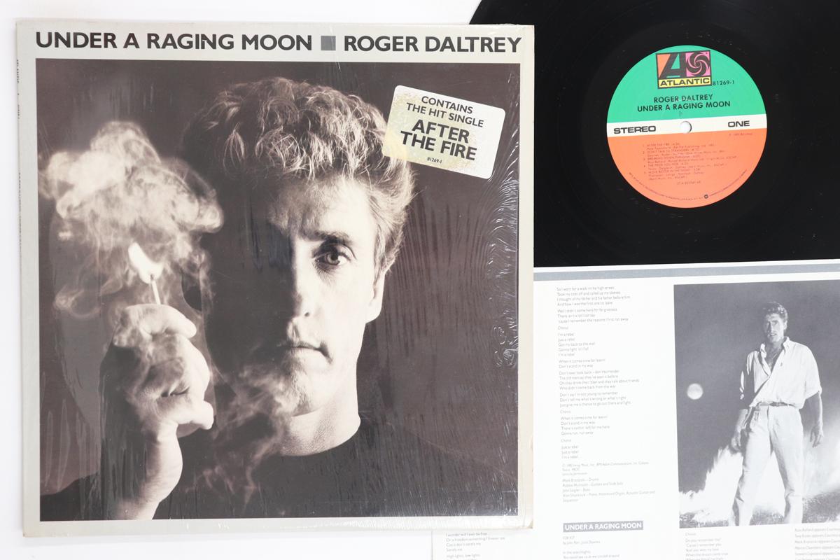 

LP Record ROGER DALTREY Under A Raging Moon 812691 ATLANTIC 1985 US Rock Used
