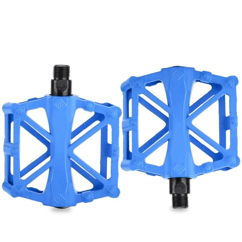 1 Pair Double Ball Bicycle Pedals Aluminum Zinc Zinc Alloy Cycling Treadle Platform  Road Cycling Accessories